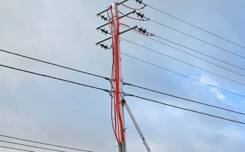 Daşkəsəndə qar şəhərin bir qismini işıqsız qoydu