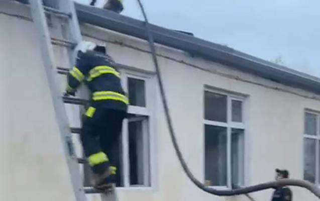 İmişlidə məktəbdəki yanğın söndürüldü - FOTOLAR/YENİLƏNDİ