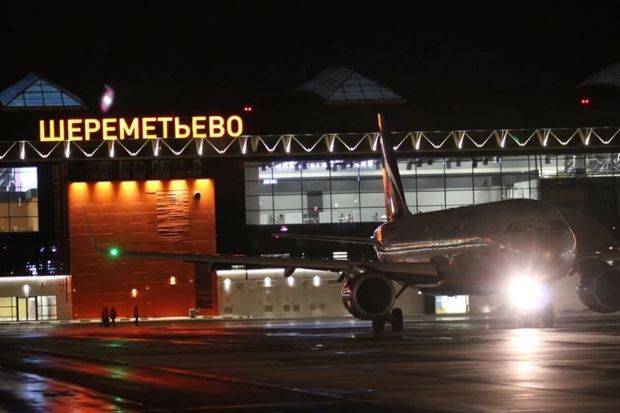 Moskva hava limanını su basdı – VİDEO