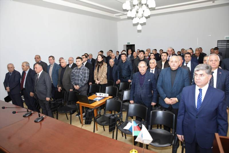 AHİK-də Ulu Öndər Heydər Əliyevin anım mərasimi keçirildi - FOTOLAR