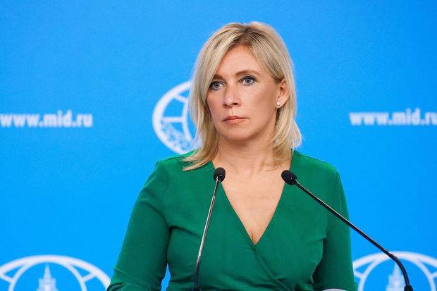 Zaxarova Fransanı ikiüzlülükdə ittiham etdi - FOTO