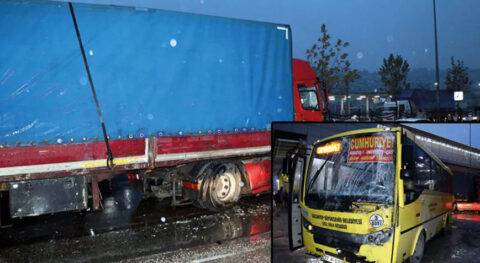 Dəhşətli qəza baş verdi: 17 nəfər yaralı var