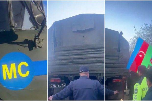 Rusiya sülhməramlılarının təminat avtomobili maneəsiz hərəkət etdi - YENİLƏNDİ (CANLI)