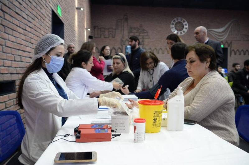 ASAPES-də qanvermə aksiyası keçirilib - FOTOLAR