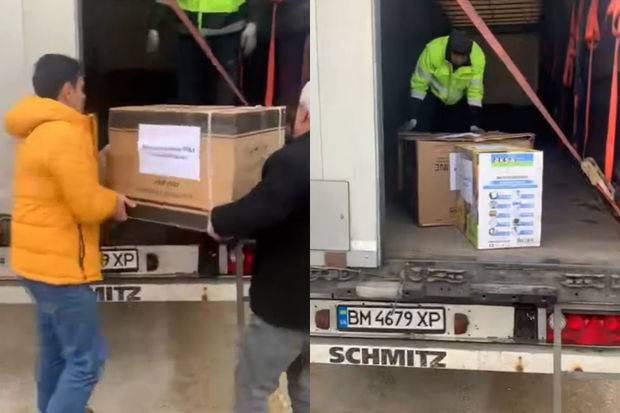 Azərbaycandan Ukraynaya generatorlar göndərildi - FOTO/VİDEO