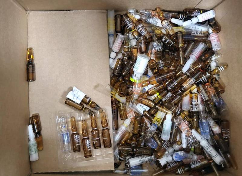 İrandan gətirilən külli miqdarda dərman aeroportda tutuldu - FOTO/VİDEO