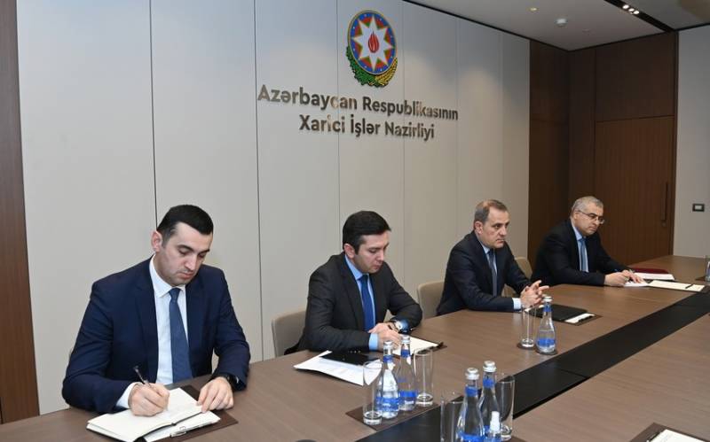 Ceyhun Bayramov BQXK-nın Azərbaycandakı Nümayəndəliyinin rəhbəri ilə GÖRÜŞDÜ