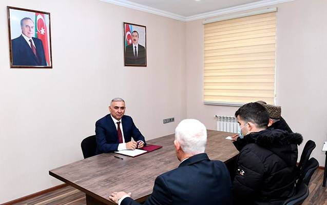 “Azərişıq” sədri vətəndaşları qəbul etdi - FOTO