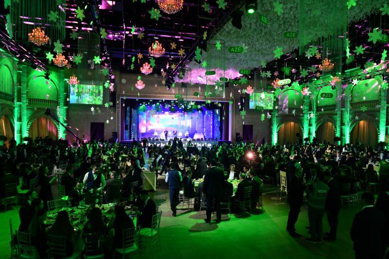 Mədət Quliyev nazirliyin tədbirinə qolusarğılı gəldi - FOTOLAR