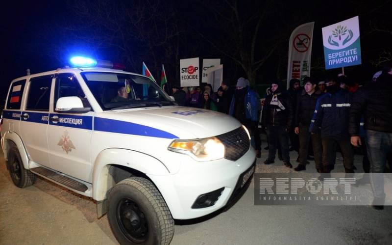 Sülhməramlıların daha iki minik avtomobili aksiya ərazisindən maneəsiz keçdi