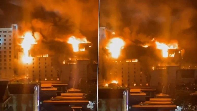 Hoteldə baş verən yanğın fəlakətə çevrildi – 10 ölü, 30 yaralı