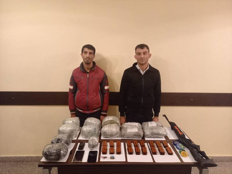 Füzulidə sərhəd zastavasında 2 nəfər SAXLANILDI