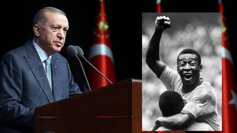 Ərdoğan Peledən yazdı - FOTO