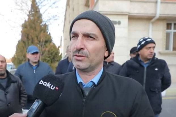 Naxçıvanda avtobus sürücüləri ayağa qalxdı - maaşlarımız verilmir! (VİDEO)