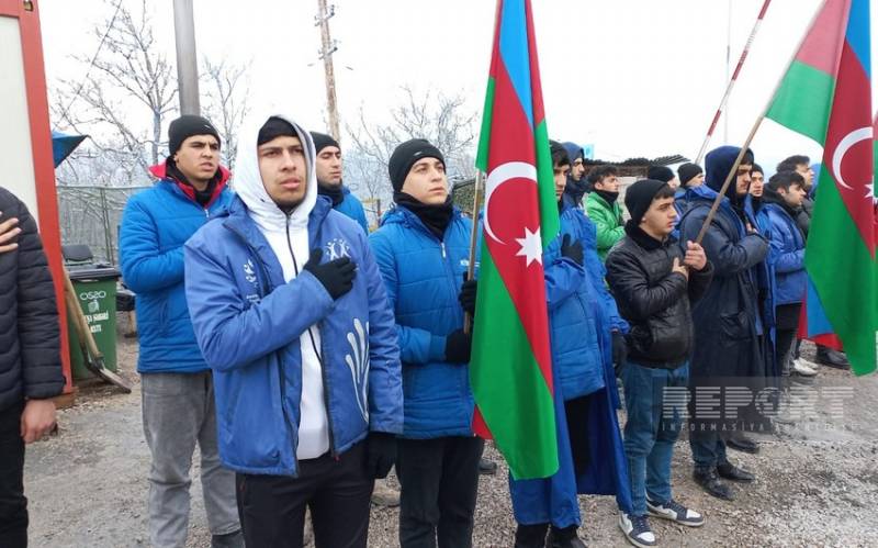 Xankəndi-Laçın yolu: etirazlar 112 gündür davam edir