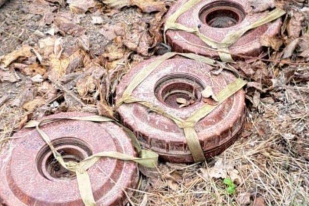 Laçında  tank əleyhinə minalar aşkarlandı - VİDEO