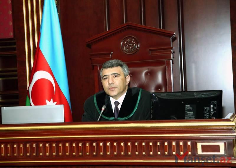 İnam Kərimovun Ali Məhkəmənin sədri kimi ilk - FOTOSU