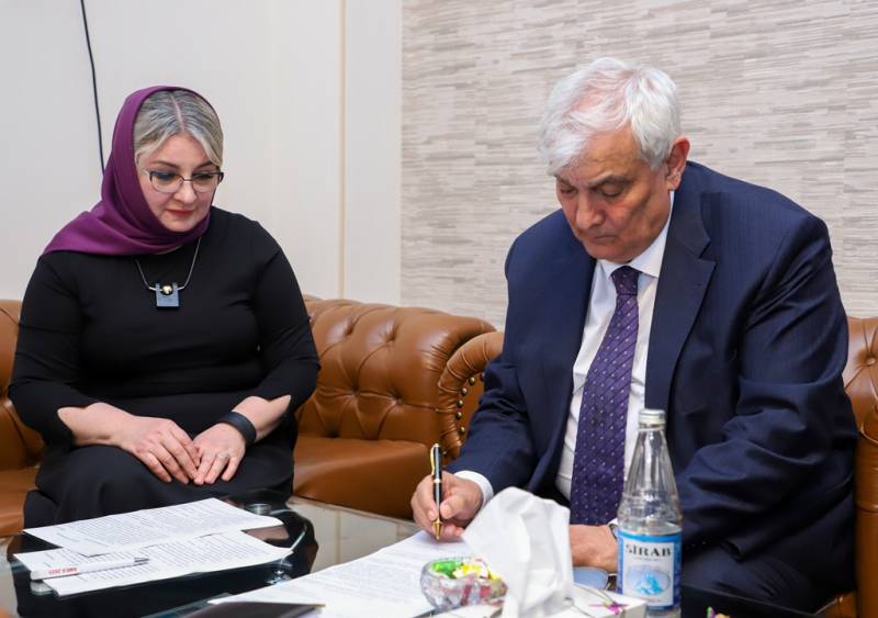 ADU və Çeçenistan Dövlət Pedaqoji Universiteti arasında saziş imzalandı - FOTOLAR