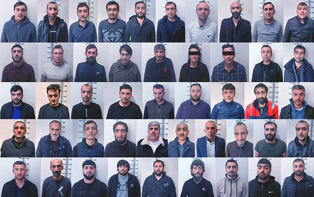 Narkotikə görə daha 50 nəfər saxlanıldı - VİDEO