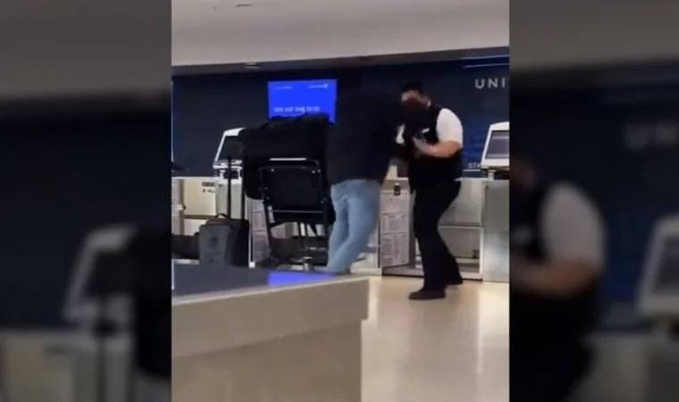 Aeroport işçisi həm döyüldü, həm də işdən çıxarıldı – VİDEO