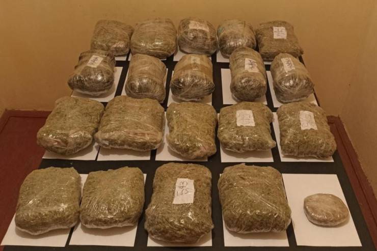 Azərbaycana 37 kilo narkotik keçirilməsinin qarşısı alındı