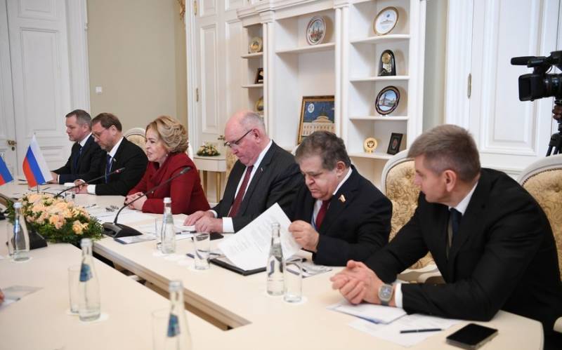 Sahibə Qafarova Valentina Matviyenko ilə görüşdü