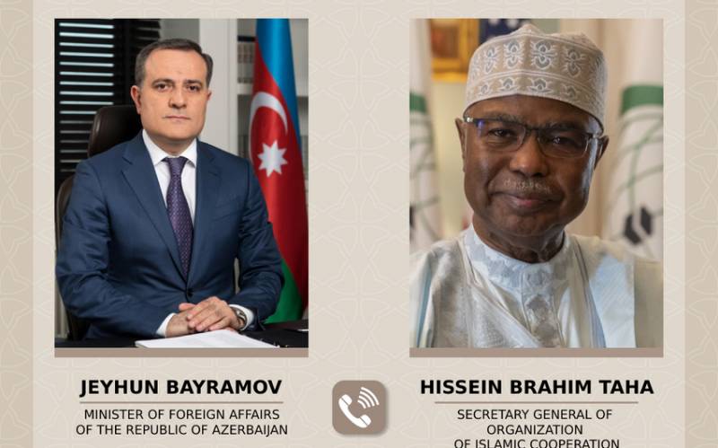 Ceyhun Bayramov Baş katiblə danışıqlar apardı