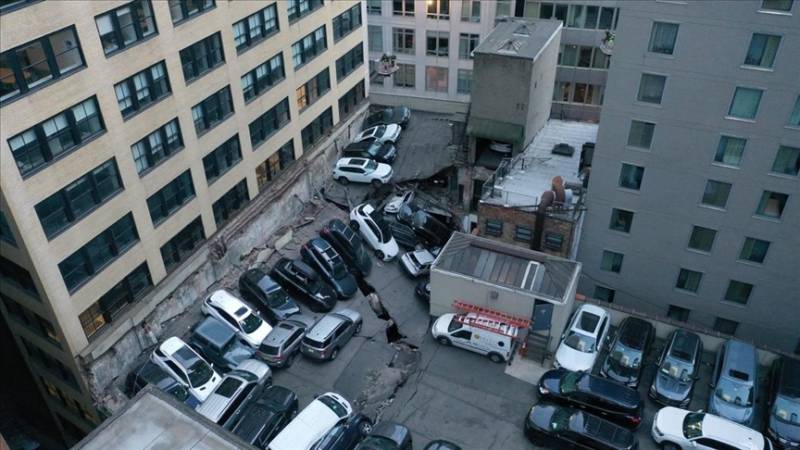 Qapalı avtopark çökdü – Ölü və yaralılar var