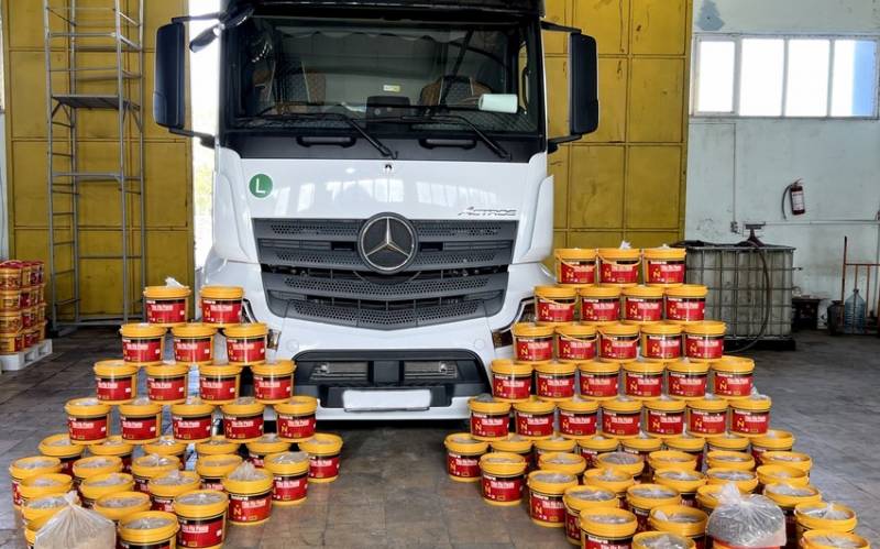 DGK yarım ton heroin aşkarladı - Görün, hara gedirmiş