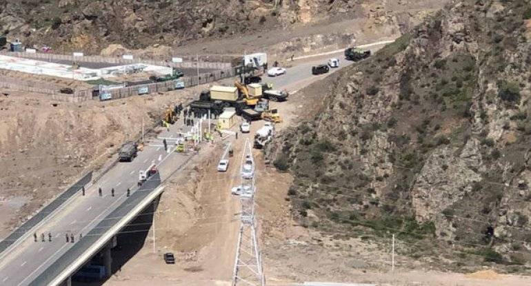 Laçındakı sərhəd-buraxılış məntəqəsindən yeni görüntülər - VİDEO