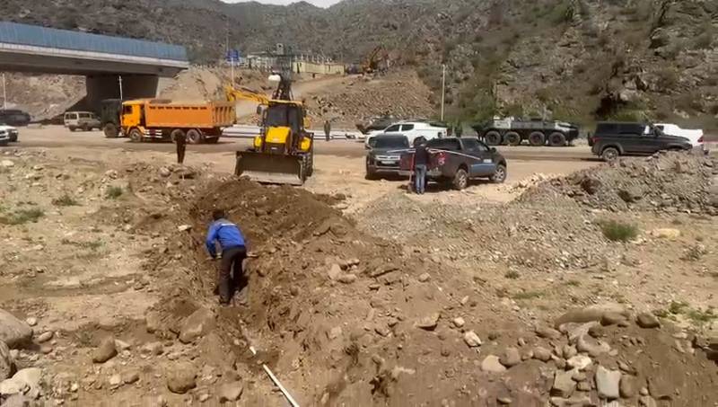 Sərhəd-buraxılış məntəqəsinə içməli su çəkildi - FOTO