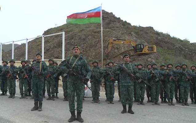 Laçın sərhəd-buraxılış məntəqəsindən Prezidentə məruzə - VİDEO