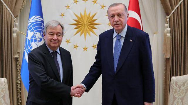 Ərdoğan Quterreşlə 3 ölkəni müzakirə etdi