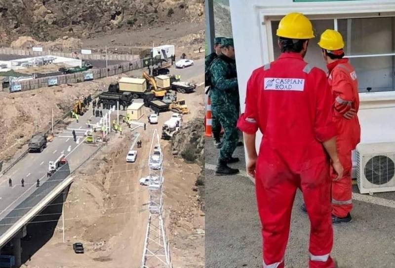 Laçındakı nəzarət-buraxılış məntəqəsində pasport yoxlanışı köşkü qoyuldu - FOTO