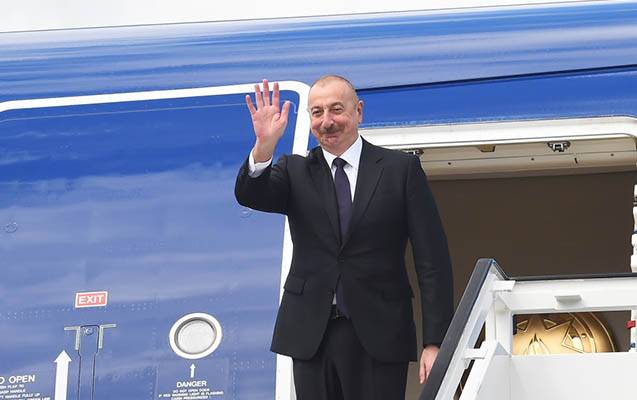 İlham Əliyevin Türkiyəyə səfəri başa çatdı