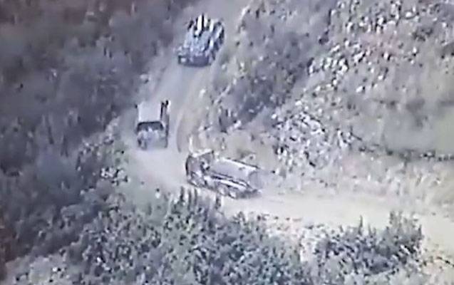 Qarabağa növbəti qanunsuz silah-sursat daşınır - VİDEO