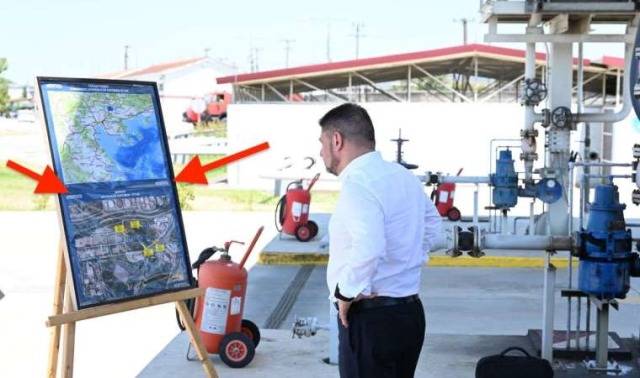 Yunanıstanda nazir müavini gizli hərbi xəritəni ifşa etdi