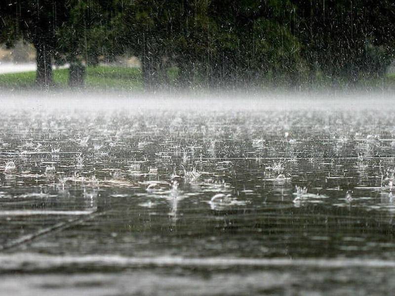 Şəmkirdə güclü yağış bir sıra fəsadlar törətdi