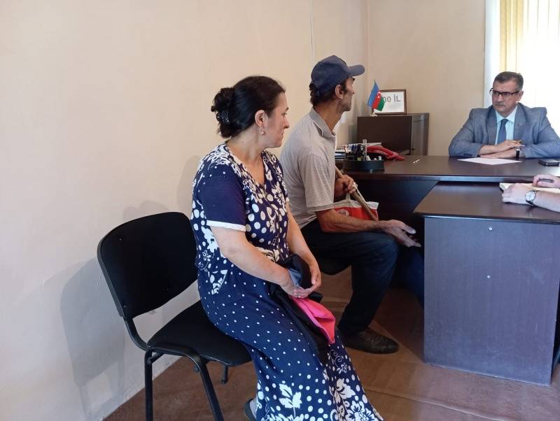 Novruz Aslanov seçiciləri ilə görüşdü - FOTOLAR