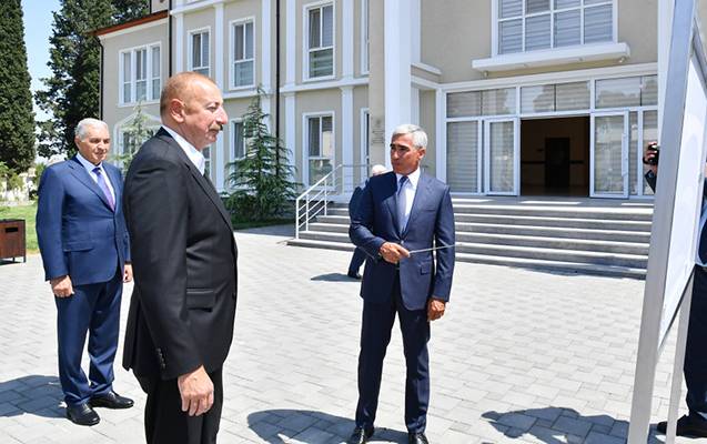 Prezident Samuxa səfər edib - YENİLƏNDİ (FOTOLAR)