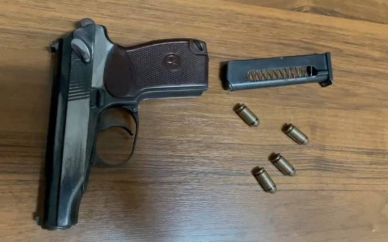 Bakıda 3 min manata “Makarov” satmaq istəyən şəxs saxlanılıb - FOTO