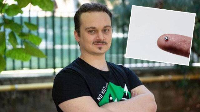 İtaliyalı texnoloq hesabı barmaqları ilə ödəyir