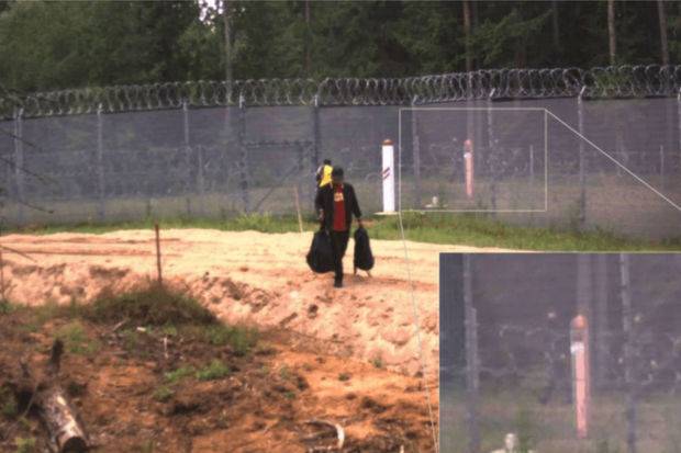 Latviya Belarusu təxribat törətməkdə ittiham etdi - FOTOLAR