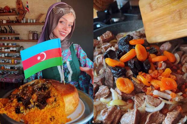 Sosial şəbəkələrdə milyonlarla abunəçisi olan livanlı aşpaz “Şah plov” hazırladı - VİDEO