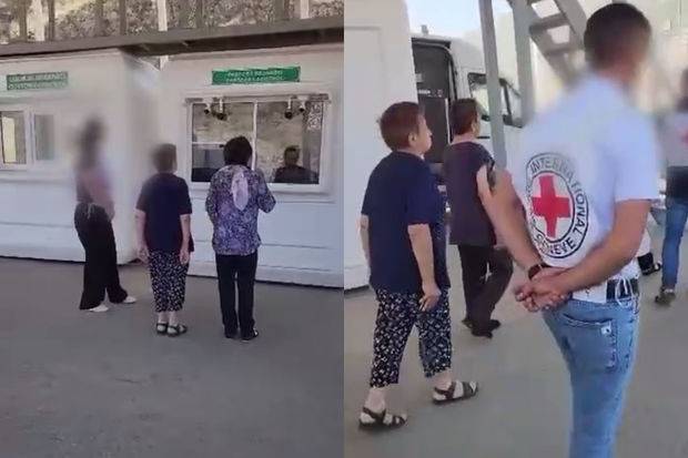 Qarabağın erməni sakinlərinin “Laçın” SBM-dən sərbəst keçidini sübut edən növbəti görüntülər - VİDEO