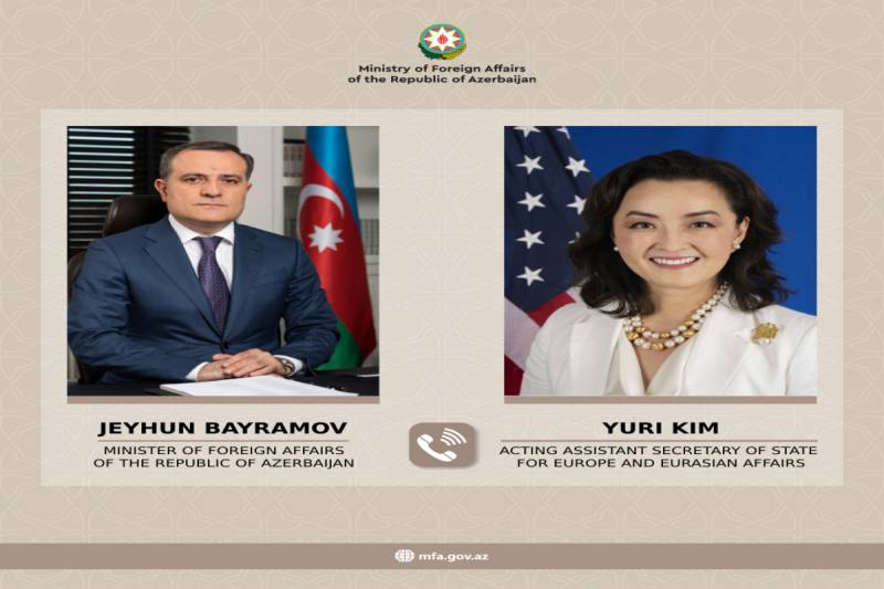 Ceyhun Bayramov Blinkenin köməkçisi ilə danışıqlar APARDI