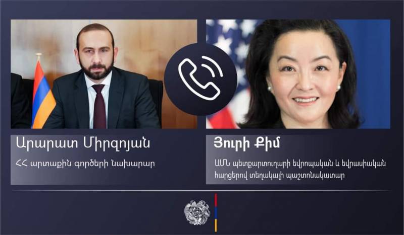 Mirzoyan Blinkenin müavini ilə Qarabağı müzakirə etdi