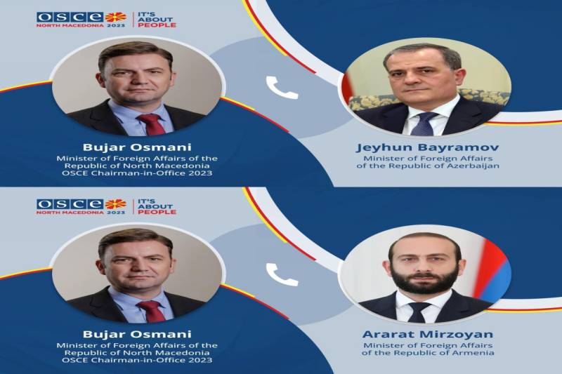 ATƏT sədri Bayramov və Mirzoyana ZƏNG ETDİ