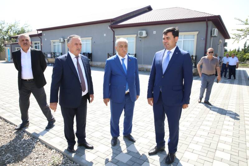 Səttar Möhbalıyev həmkarlar ittifaqlarının Xaçmazda yerləşən istirahət mərkəzlərində - FOTOLAR