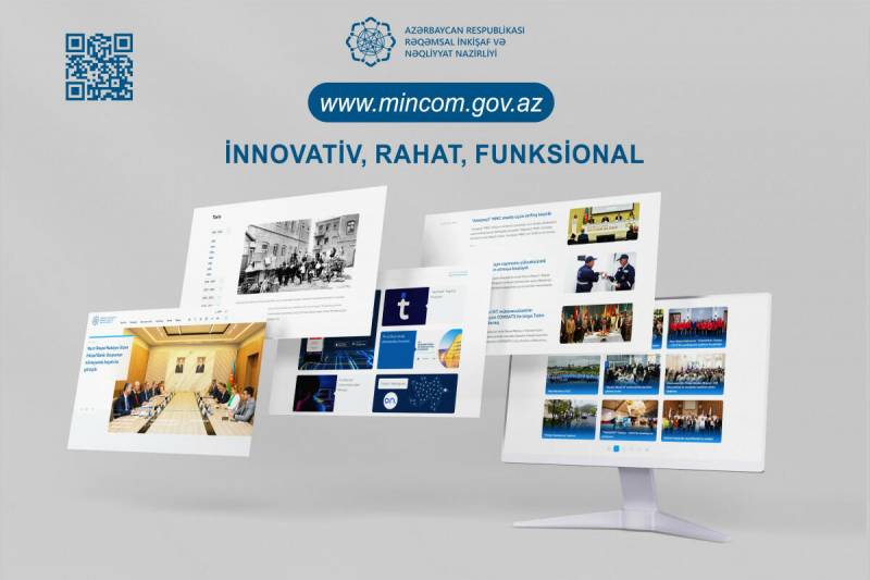 Nazirliyin yeni saytı təqdim edildi